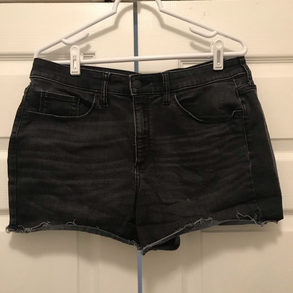 Universal Threads Black Denim Shorts